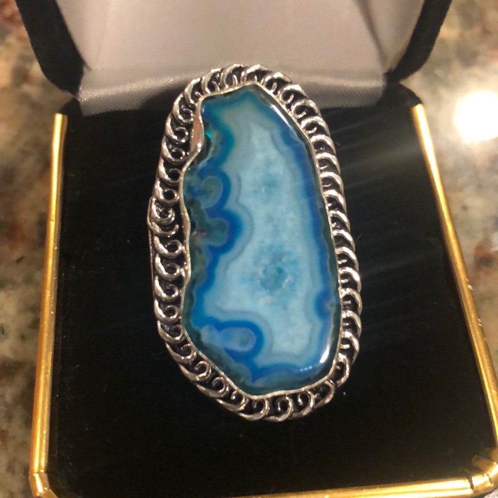 Solar Agate Ring